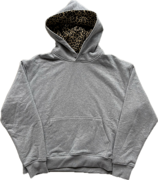 Grey Cheetah Hoodie